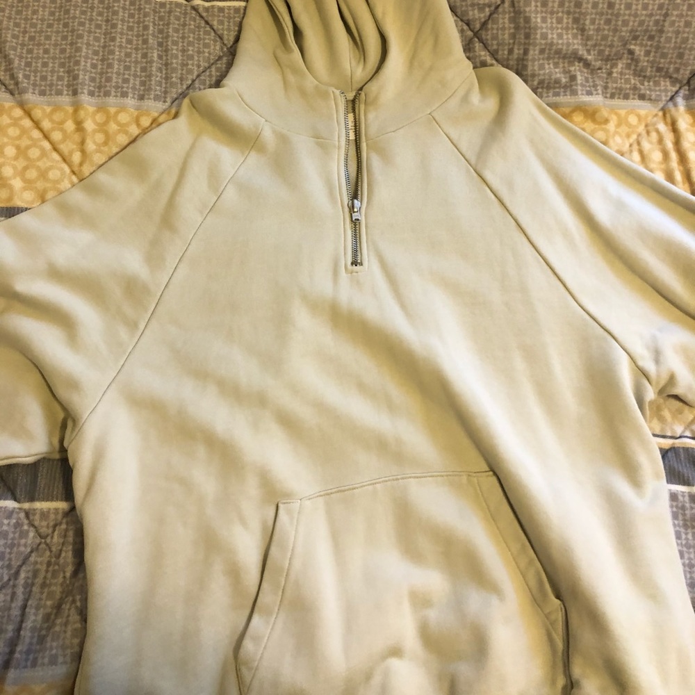 Fear of god fog half zip sweater sz xl